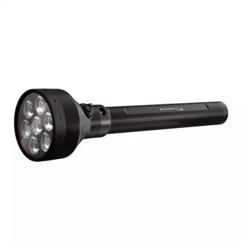 Latarka ręczna Ledlenser P21R Czarna akumulatorowa LED, 1000 lm, IP68, bateria 32700, strumień świetlny 1100 m
