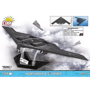 Zestaw konstrukcyjny Cobi Northrop Grumman B-2 SPIRIT model kit, marka Cobi, MPN 5916