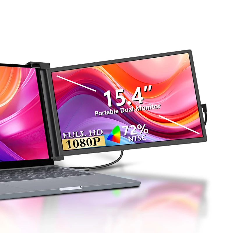 Przenośny monitor do laptopa Extralink Smart Life S3 15.4, 1 monitor, IPS, 1920x1080