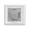 Szklany termostat ścienny Homematic IP 161333A0 z czujnikiem CO2, cyfrowy RF, 230 V, 54,5×54,5×29 mm