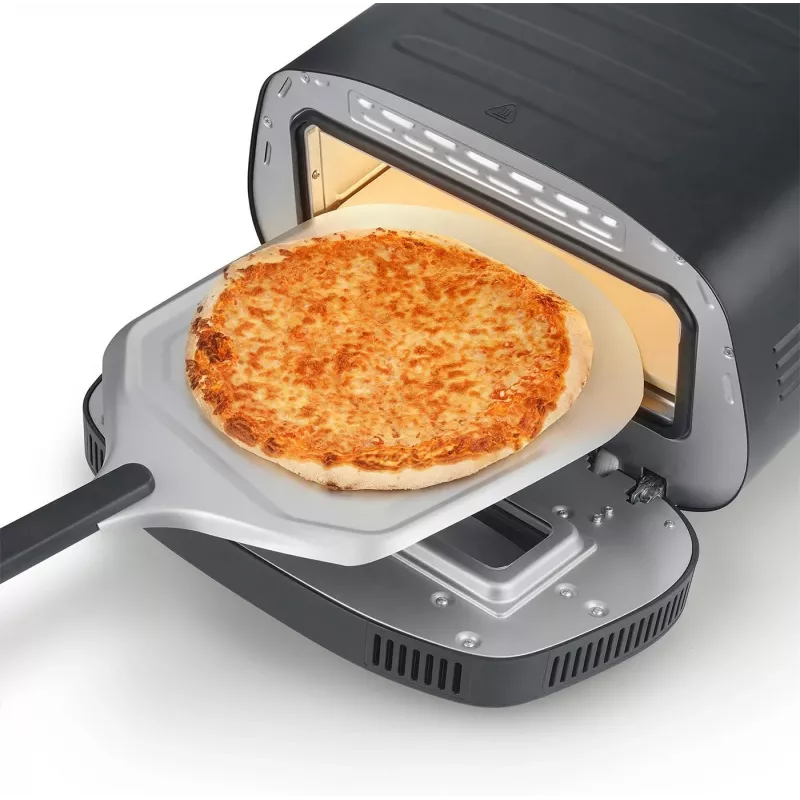 Piekarnik do pizzy Caso PizzaChef 430° | 2200 W | Czarny/Srebrny