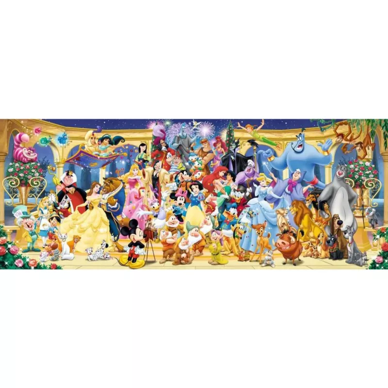 Puzzle Panorama - Disney Gruppenfoto (1000 elementów)