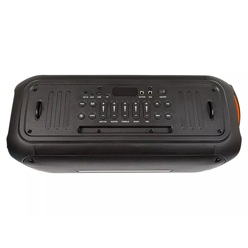 Przenośny monofoniczny głośnik Bluetooth BLOW 30-392# — bateria 6000 mAh, 6,5 W RMS, Bluetooth 5.0, MicroSD, AUX, Micro-USB, 2 głośniki, czarny