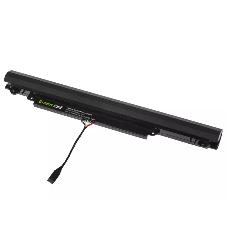 Bateria zielony Cell LE123 do Lenovo IdeaPad 110-14IBR 110-15ACL 110-15AST 110-15IBR