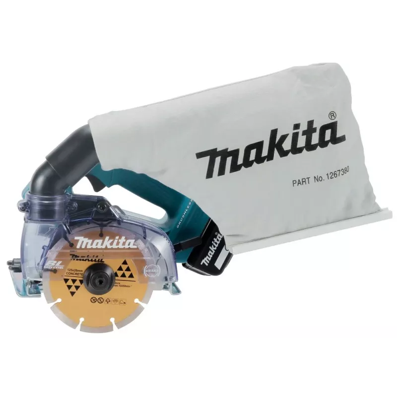 Przenośna pilarka tarczowa Makita DCC500Z 12,5 cm zielona