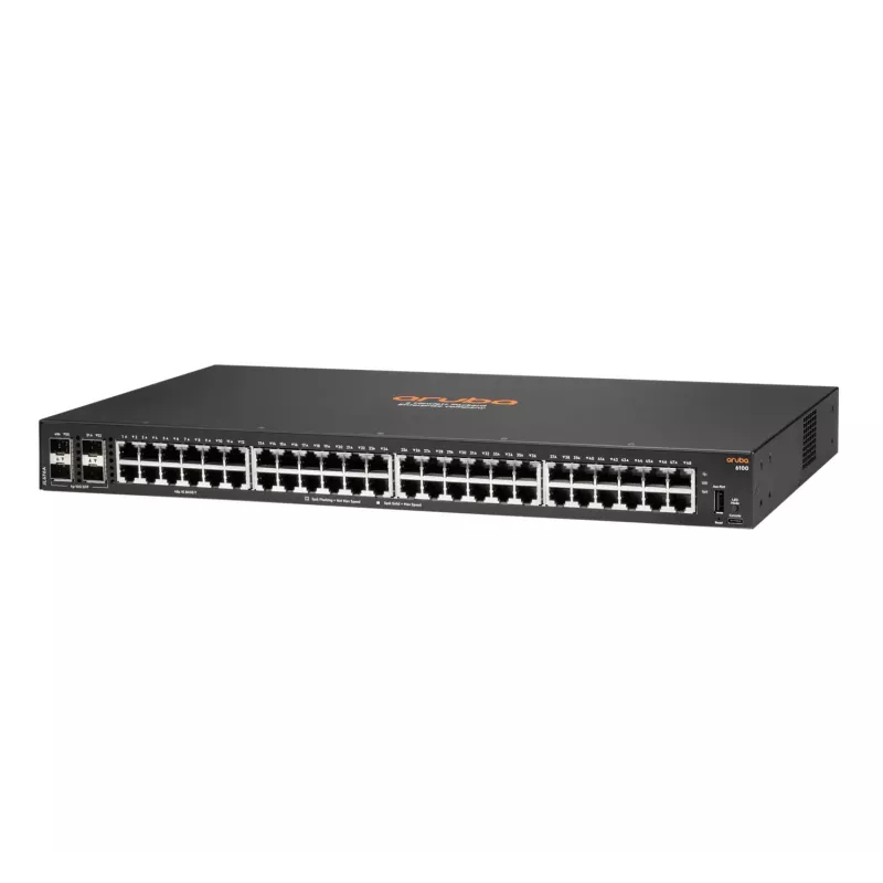 Przełącznik zarządzalny HPE Aruba 6100 48G 4SFP+