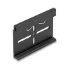 Zestaw montażowy DeLOCK 67145 Czarny Aluminium