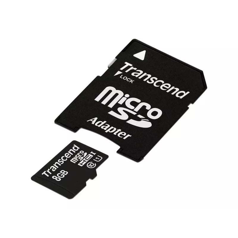 Transcend Premium - Karta pamięci flash (microSDHC z adapterem SD)