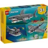 LEGO CREATOR 3 W 1 31381 Groźny Rekin ze Skrzynią Skarbów