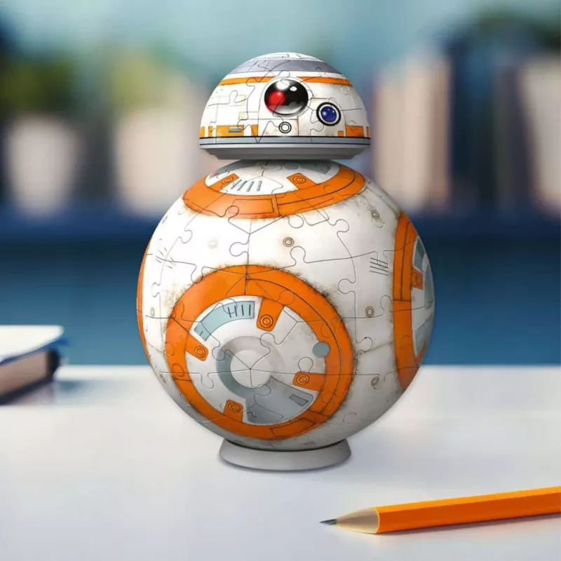 Ravensburger 11578 Puzzle 3D kula Star Wars BB-8, 99 elementów