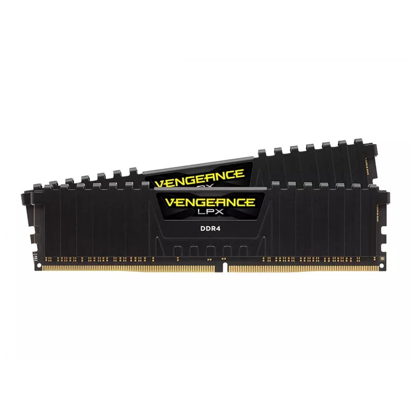 DIMM 16 GB DDR4-2133 (2x 8 GB) Dual-Kit, Arbeitsspeicher schwarz, CMK16GX4M2A2133C13, Vengeance LPX, INTEL XMP