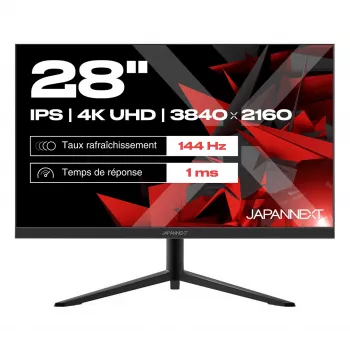 Monitor komputerowy JAPANNEXT JN-IPS280UHD144F 71,1 cm (28 cali) 3840 x 2160 pikseli 4K Ultra HD LCD Czarny