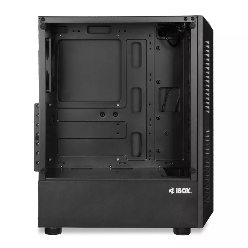 Obudowa PC IBOX LUPUS 27 Midi Tower ATX, szkło hartowane, RGB, 455×200×380 mm, obsługa ATX, GPU do 32 cm