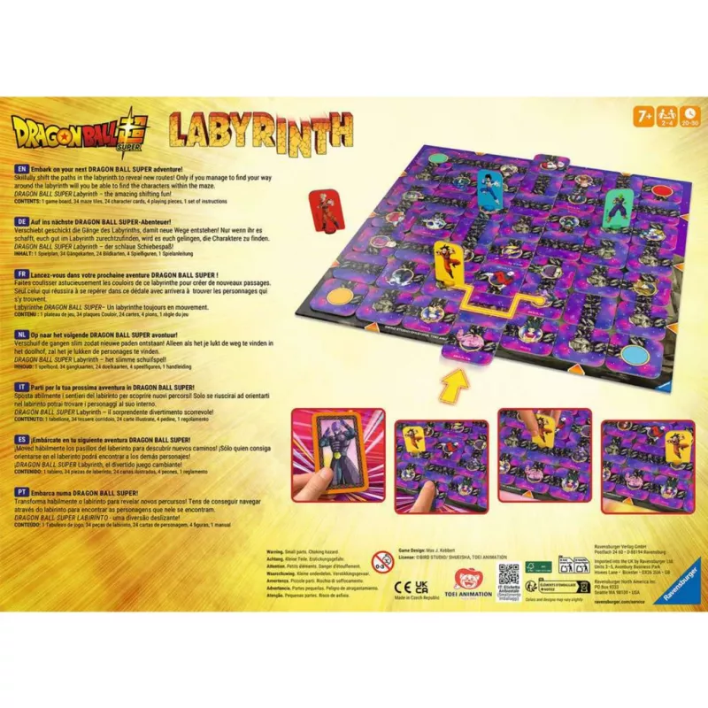 Dragon Ball Super Labyrinth, gra planszowa