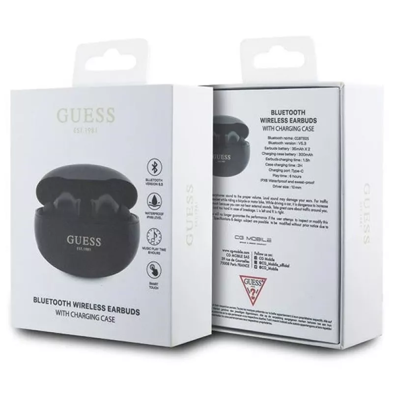Słuchawki Guess GUTWST50EKTWS