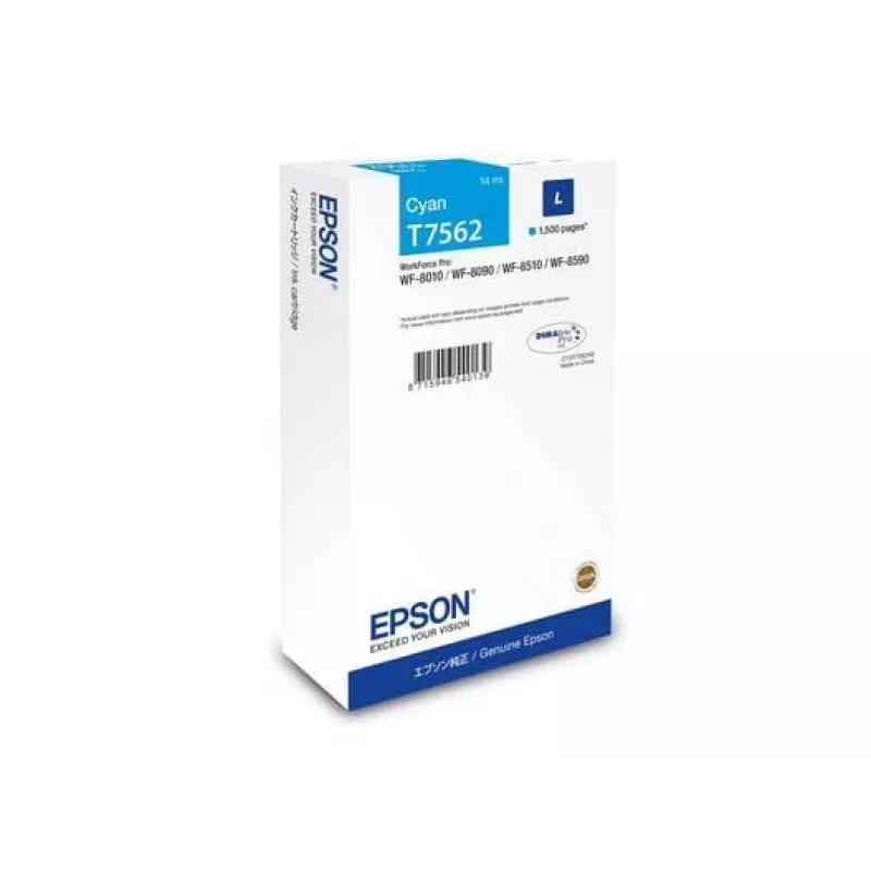 Epson C13T75624N tusz 1 szt. Oryginalny cyjan