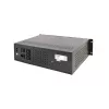 Gembird - UPS rack 19'' 3.4U 1500VA, 4x IEC 230V wyjście, IEC14 wejście, RJ11, USB, LCD Line-Interactive 1.5 kVA 900 W 4 gniazda wyjściowe