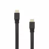 Sbox HDMI-HDMI 1.4 Flat M/M 1.5m HDMI-FLAT-15B Czarny