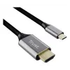 Kabel USB-C do HDMI TRUST CALYX 25630, 4K (3840x2160), 2 m, czarny, męski-męski