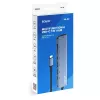 Hub USB Type-C SAVIO AK-82 z HDMI, MicroSD, USB 3.2 Gen1, PD passthrough, 4K@30Hz, 5000 Mbit/s, czarny