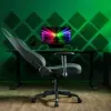 Fotel gamingowy Razer Iskur V2 X Fabric czarny — ergonomiczny design, podparcie lędźwiowe, obicie materiałowe