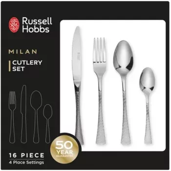 Komplet sztućców Russell Hobbs RH02229EU7 — 16-elementowy ze stali nierdzewnej