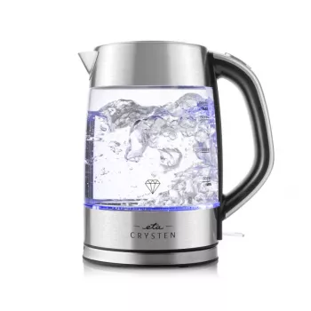 Czajnik ETA | ETA415490000 Crysten | Elektryczny | 2100 W | 1,7 L | Szklany | Obrotowa podstawa 360° | Szkło
