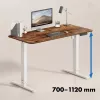 Biurko elektryczne z regulacją wysokości ergo office ER-400 W — maks. wysokość 1160 mm, maks. obciążenie 80 kg