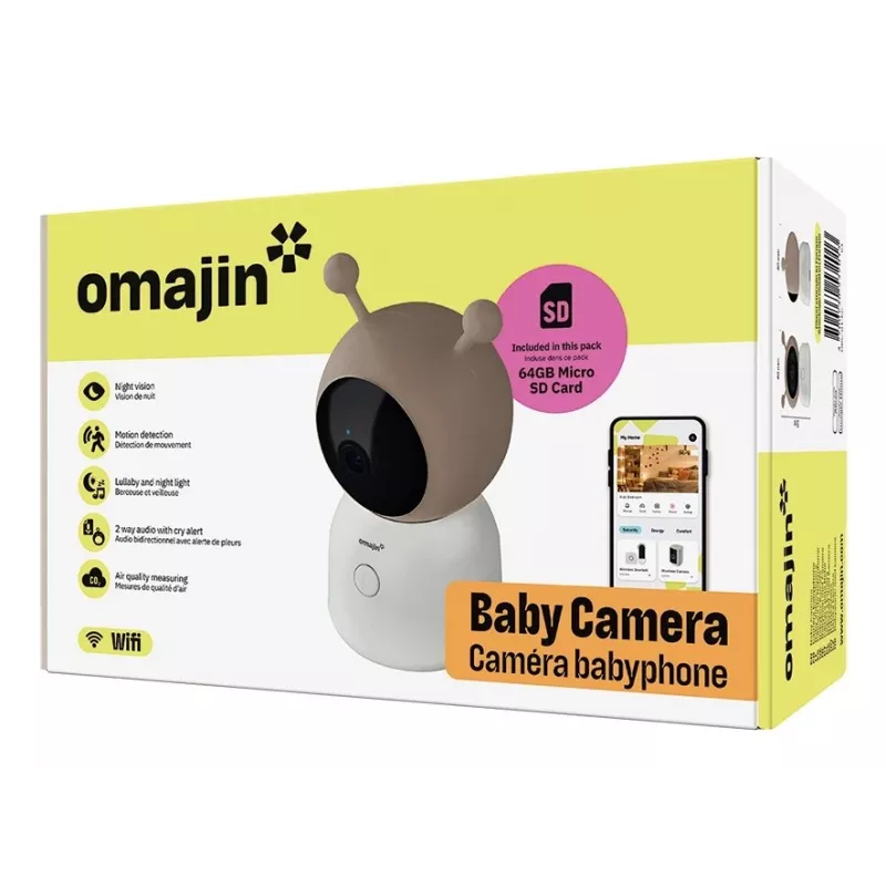 Kamera omajin by Netatmo OBC-01-EU Wi-Fi 110° kąt widzenia