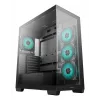 Obudowa PC DeepCool CG580 4F Midi Tower — ATX/ITX/MicroATX, szkło hartowane, wentylatory 3×120mm+1×120mm, 2×3,5 inch i 2×2,5 inch, USB-A×2 USB-C×1, czarna