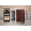 Etui na smartfon man and wood dla Samsung Galaxy Note 8 — wykończenie biało-hebanowe czarne