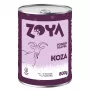 Mokra karma dla psów ZOYA Goat 800 g puszka — kompletna karma dla dorosłych psów z mięsem kozim, 84% wilgotności, 7,4% białka