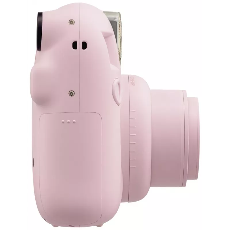 Aparat do zdjęć natychmiastowych Fujifilm Instax Mini 12 różowy — zdjęcie 86×54 mm, film 62×46 mm, ogniskowa 60 mm