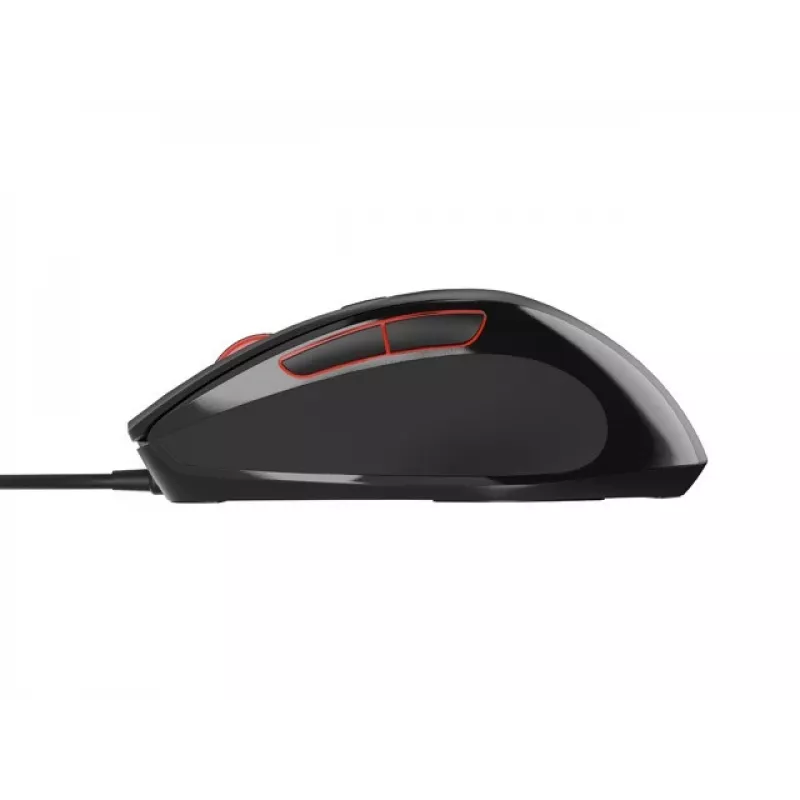 Przewodowa mysz optyczna NATEC NMY-2047 USB Type-A, 4000 DPI, 6 przycisków, praworęczna, podświetlenie