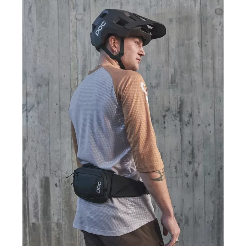 Torba biodrowa POC Lamina Hip Pack, 2 L, Czarny (Uranium Czarny), unisex