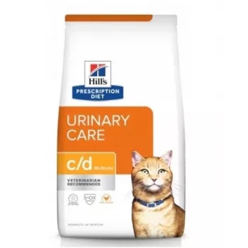 HILL'S PRESCRIPTION DIET Feline c/d Urinary Care Multicare sucha karma dla kota z kurczakiem 8 kg