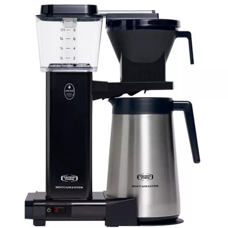 Moccamaster KBGT 741 ekspres przelewowy z termosem, czarny