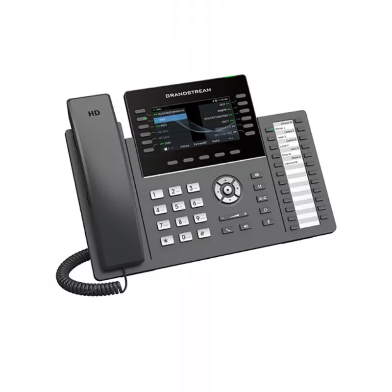 Grandstream Networks GRP2636 Telefon IP Czarny 12 linii LCD Wi-Fi