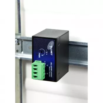 Przetwornica DC-DC ALLNET ALL-B100-24VDC: wejście 24 V DC na wyjście 48–55 V DC, do 95 W
