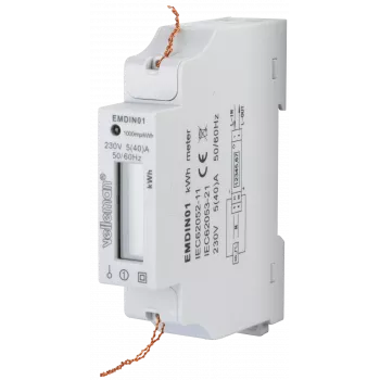 VE EMDIN01 - Miernik energii 1-fazowy Wyświetlacz LCD (EMDIN01)