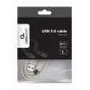 Kabel USB Gembird USB A na USB C 1 m, USB 3.2 Gen 1, biały