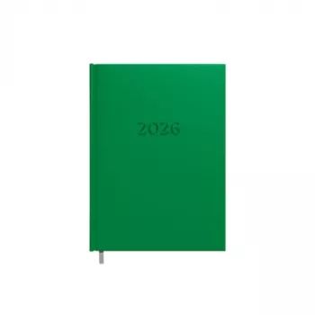 Planer Buroodisain 241728-003 A5 zielony 2026 – datowany terminarz, format A5, roczny 2026