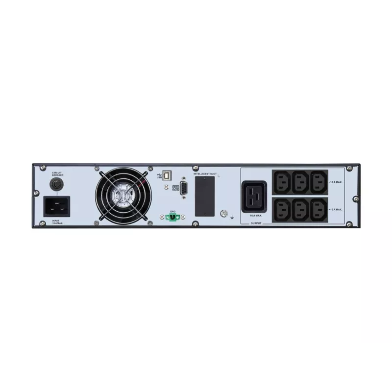 APC Easy UPS On-Line zasilacz bezprzerwowy (UPS) Double-conversion (Online) 3 kVA 2700 W 6 gniazd AC