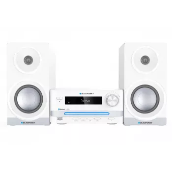 Mikrosystem audio do domu BLAUPUNKT MS16BT 15 W, CD/USB/MP3, Bluetooth, FM RDS, Biały