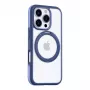 Cover Torras Ostand R Fusion iPhone 16 Pro niebieski Transparent 6.1 inch