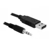 DeLOCK 83115 Konwerter USB 2.0 na Serial TTL z wtykiem jack 3,5 mm, 1,8 m - 5 V
