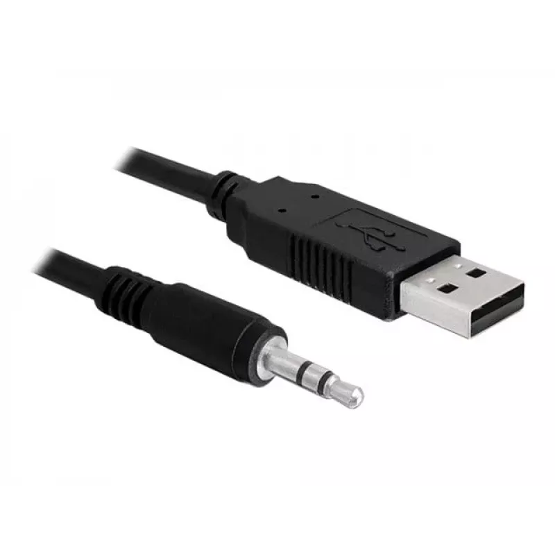 DeLOCK 83115 Konwerter USB 2.0 na Serial TTL z wtykiem jack 3,5 mm, 1,8 m - 5 V