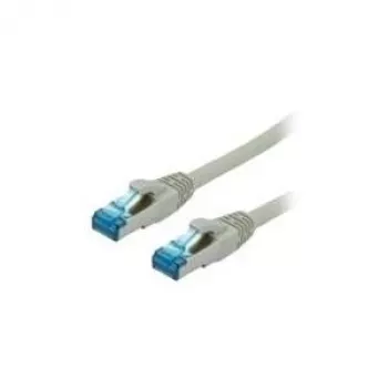 VALUE - kabel krosowy - RJ-45 (M) do RJ-45 (M) - 3 m - UTP - CAT 6a - wtryskowy - szary (21.99.0873)