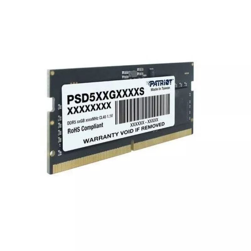 Pamięć dla komputerów stacjonarnych/serwerów PATRIOT DDR5 8 GB 5600 MT/s 288-pin UDIMM 1.1 V On-Die ECC