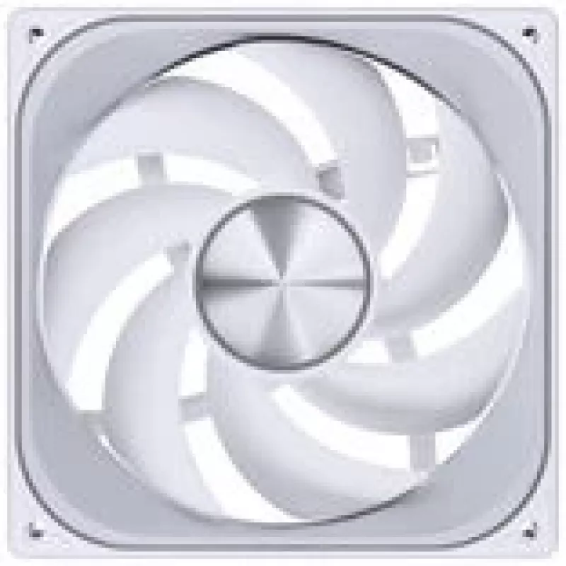 140mm Jonsbo ZA-140W PWM ARGB wentylator obudowy, biały, Infinity Mirror
